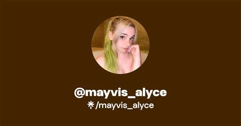 mayvis alyce leaked|Mayvis (@gluten